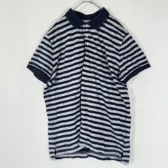 田*ん様 古着　ブルックスブラザーズ　ポロシャツ　ボーダー　Lサイズ　ストライプ