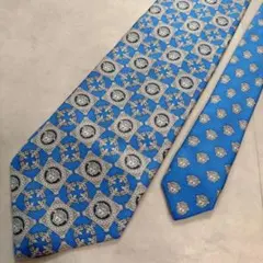Gianni Versace ヴェルサーチ ネクタイ　メデューサ シルク切り替えのサムネイル