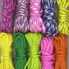【現品】¥650 ❤️ パラコード ⑥ 〈4mm〉3m×10本 まとめ売り