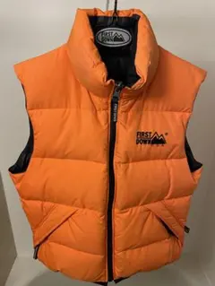 FIRST DOWN USA reversible down vest 90s