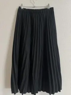 【earth music＆ecology】ブラック プリーツスカート サイズF