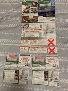 うめきた温泉 蓮 割引券セット　50%オフのサムネイル