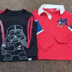 GAP Disney ミッキーマウス 長袖ポロシャツ 5歳　スター・ウォーズ