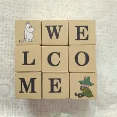 ムーミン 木製WELCOMEオブジェ