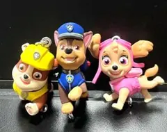 パウ・パトロール　パウっとつながるマスコット　3個セット