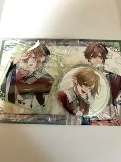 オランピアソワレ WonderGOO ワングー　時貞　アクスタ　缶バッジ　特典