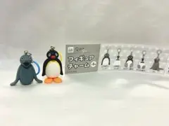ピングーフィギュアチャーム めじるしアクセサリー ピングー ロビ 2点セット