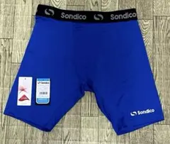 【美品】Sondico スパッツ ブルー Lサイズ