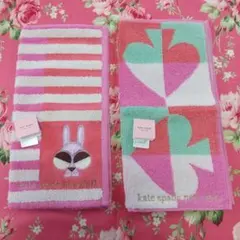 ケイトスペード タオルハンカチ 2枚セット 76