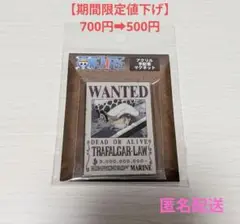 ONEPIECE トラファルガー・ロー アクリル手配書マグネット 30億ベリー
