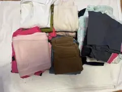 女児120cm 秋冬　26着キッズ服セット UNIQLOなど　古着　まとめ売り