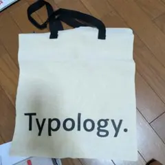 Typology. トートバッグ ベージュ
