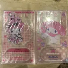 サンリオ マイメロディ アクリルアクセサリースタンド 2種セット