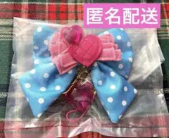 ミニーのファンダーランド ミニパル キーチェーン リボン 水色 ミニー