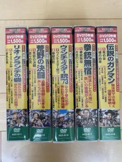 西部劇　パーフェクトコレクション　5個セットDVD 10枚組