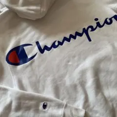 チャンピオン　フーディー　ホワイト