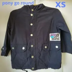 pony go round ダークネイビー XS アウターのサムネイル