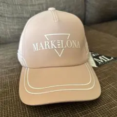 マークアンドロナ MARK&LONA ゴルフキャップ ピンク 新品未使用