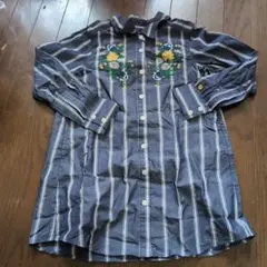 ジェニィ　刺繍シャツワンピースのサムネイル