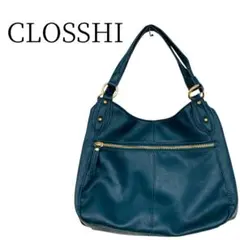 CLOSSHI クロッシー 青緑 ハンドバッグのサムネイル