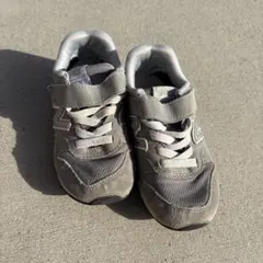 New Balance グレー スニーカー　996 18センチ　キッズ