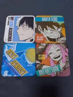 ヒロアカ原画展　アートコースター　轟焦凍　瀬呂範太　ベストジーニスト　発目明