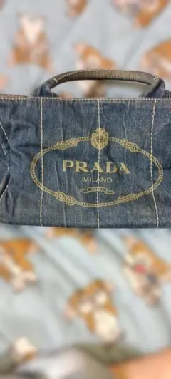 PRADA デニム トートバッグ