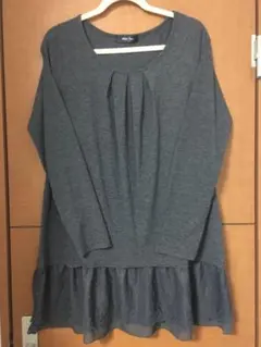 裾レース チュニック
