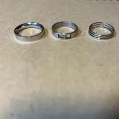 リング　指輪　3点セット