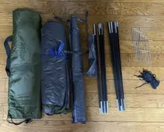 KATAN TARP カンタンタープ 240グリーン 中古品 送料込み テント