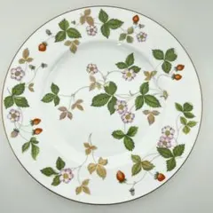 【美品】 Wedgwood ワイルドストロベリー 皿 プレート
