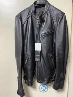 JACKROSE シングルライダースジャケット 黒　サイズ2