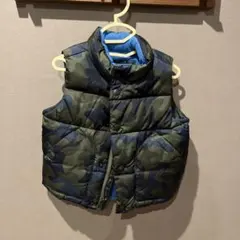 baby GAP 迷彩柄ダウンベスト 18-24 months