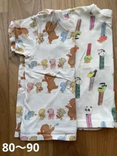 柄物半袖　2枚　80〜90
