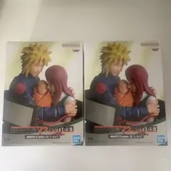 NARUTO 72 series-53 フィギュア ミナト クシナ ナルト 2個 - メルカリ