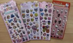 24時間限定ぷくぷくシール 立体シール シール 3Dシール