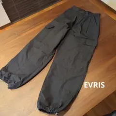 EVRIS　パラシュートパンツ　黒
