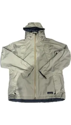 patagonia フード付きナイロンジャケット オリーブグリーン - メルカリ