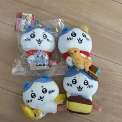 ちいかわ ハチワレ ご当地キーホルダー4点セット
