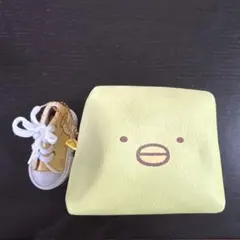 すみっこぐらしぺんぎん？ポーチ、ねこキーホルダー