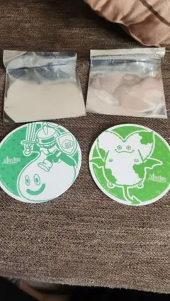 ドラゴンクエスト　スライムナイト　モーモンコースターセット（2枚）