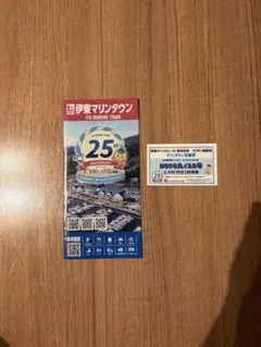 伊東マリンタウン はるひら丸イルカ号乗船券のサムネイル
