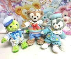 定価以下！ダフフレ◆ ぬいば男の子／ダッフィー＊ジェラトーニ＊オルメル