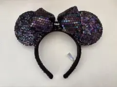 ミッキー型スパンコールカチューシャ