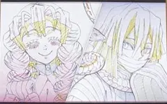 鬼滅の刃 ダイニング 柱稽古編 おすそ分けポストカード 伊黒小芭内 甘露寺蜜璃