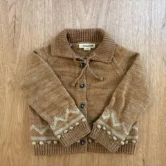 Misha & Puff zig zag cardigan 3Y