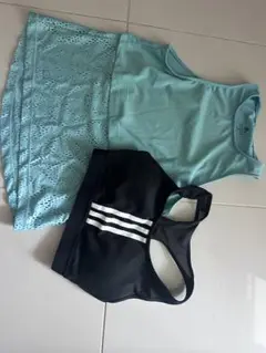 スポーツブラとタンクトップセット Mサイズ