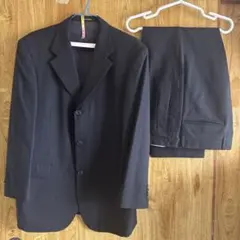 ③青山　スーツ上下　ブラック　秋冬　GUINNESS WORLD RECORDS