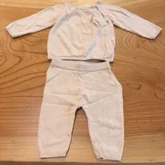 薄いピンクのニットセット　H&M 6 - 9 70