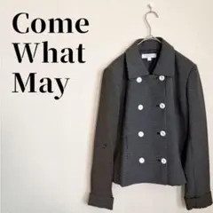Come What May　サイズ11AR(L)　ダブルジャケット　裏地付　黒白